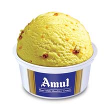 Amul BP Butter Scotch Ice Cream - 5 Litre