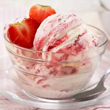 Top ‘N’ Town Strawberry Yogurt Ice Cream